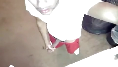 Sexy young girl with a little santiago