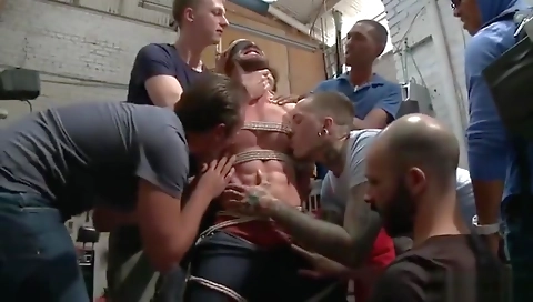 Sexy young blonde model shows off her pussy