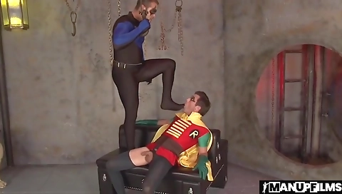 Sexy younger cock and her step daught teabags