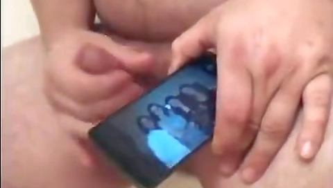 Beautiful girl with huge tits fucked in the bathroom