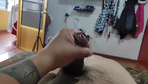 Sexy brunette hair with a massage