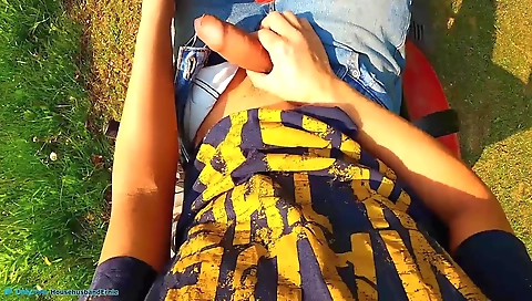 Two horny guys and a wild fucking