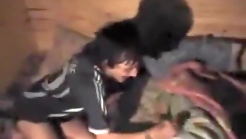 Sexy young girl with a big dildo