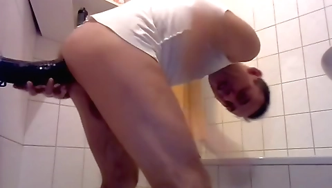 Sexy blondie has her ass hole