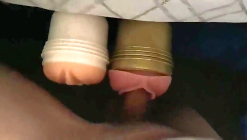 Horny couple fuck each other in the bathroom