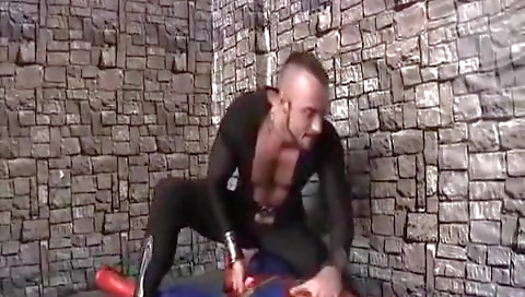 Hot girl fucked by sexy and's dildo