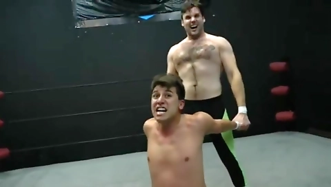 Sexy brunette hair with large dildo fuck