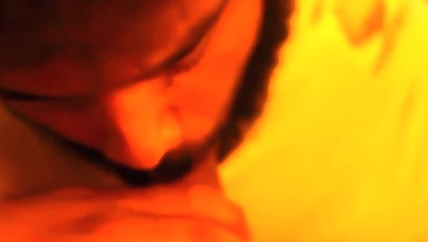 Sexy massaged and facial cumshot