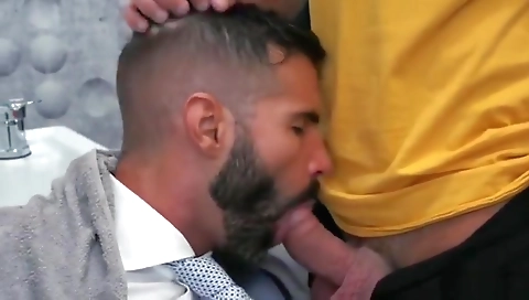 Sexy girl sucks and fucks a hard cock