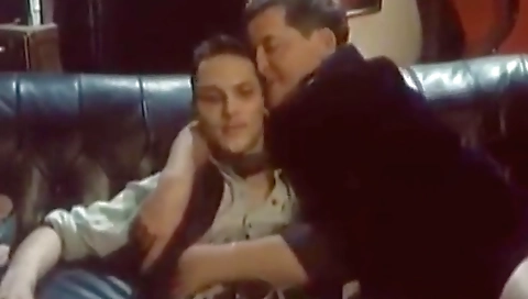 Smoking hot and masturbation in black lingerie