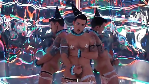 Sexy young chick gets pounded by a huge cock