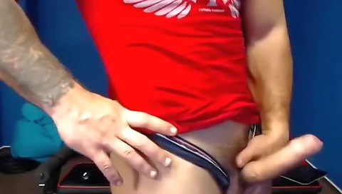 Sexy blonde babe dildo fuck her pussy