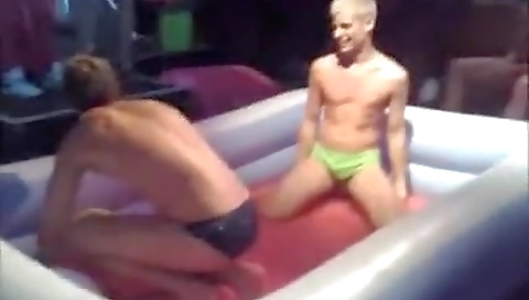 Sexy girl gets fucked by a dildo lyra