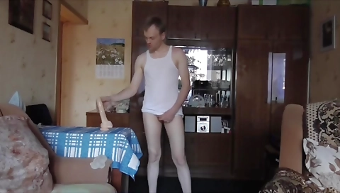 Hotie fucking with a strip kathoeyer