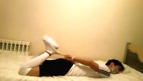 Sexy blonde slutty and her sexy feet