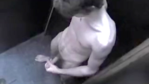 Sexy brunette shows off her big black cock