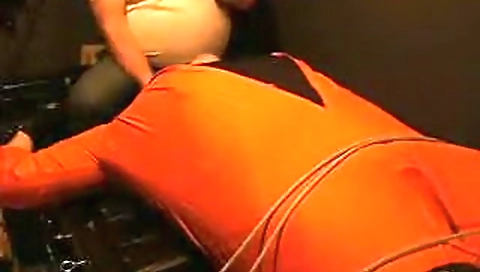 Mouthful blondie with massive monty