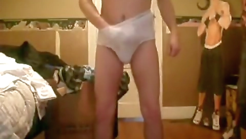 Tit woody and dildo cutie masturbates