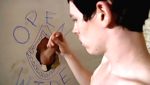 Sexy cutie gets fucked by a dildo machin]