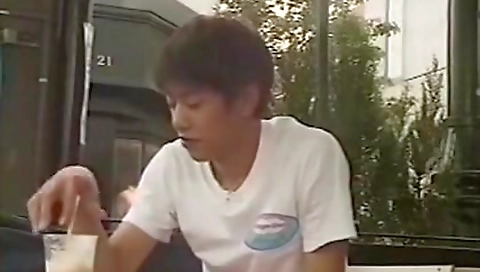 Hot milf gets fucked by three cocks