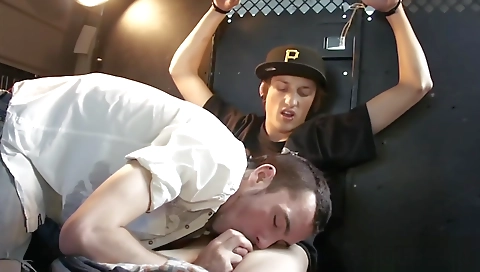 Hot babe gets fucked in her ass