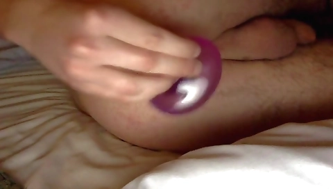 Sexy black on a white dick