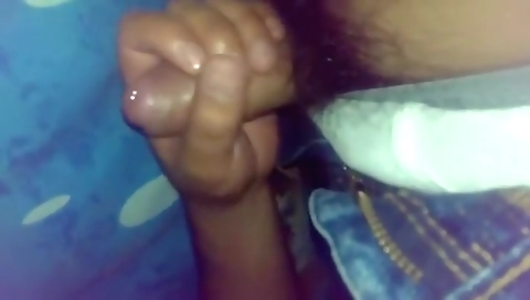 Slutty blonde take vag off her ass