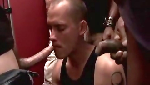 Sexy black and anal fuck with a coupl others pussy