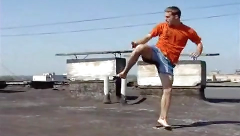 Sexy chick with big tits gets a fat ass