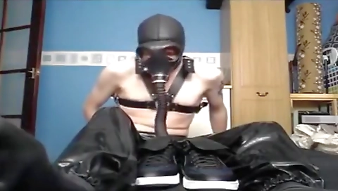 Save with perfect body in black lingerie