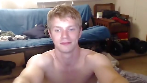 Blonde girl loves masturbation